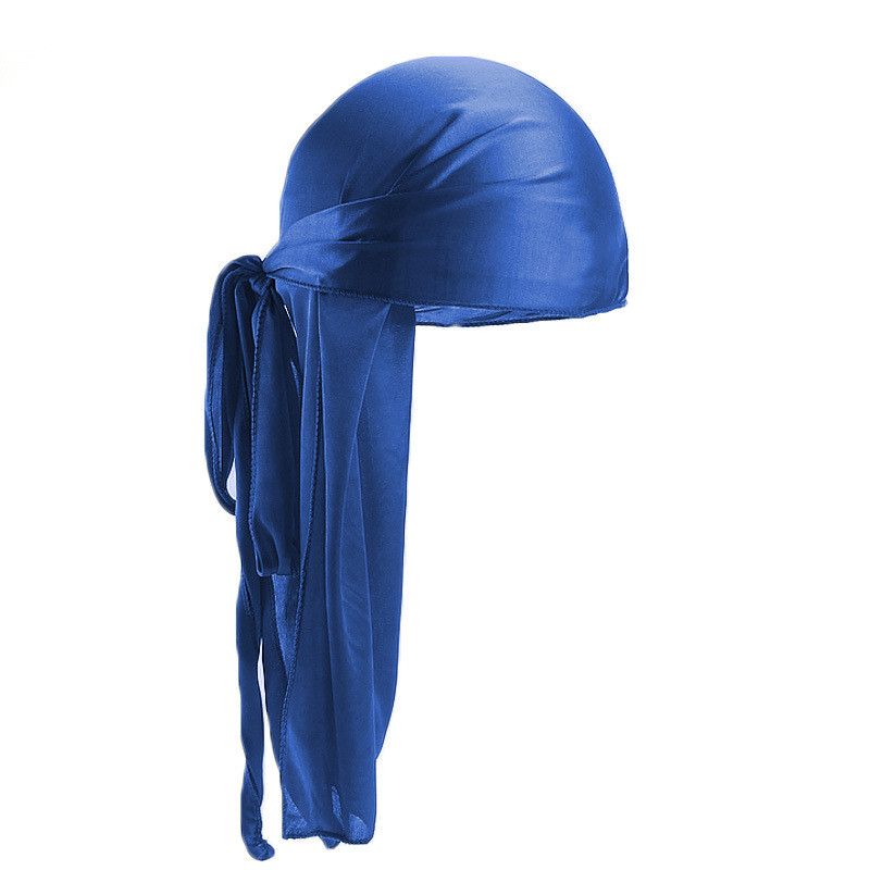 Silk Durag for Men Women, Satin Doo Rag for 360 Waves, Durags Pack with Extra Long Tail and Wide Straps