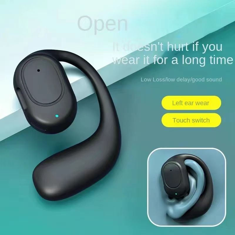 One factory New single-ear Bluetooth Earphones hanging ear high power stereo ear noise reduction waterproof