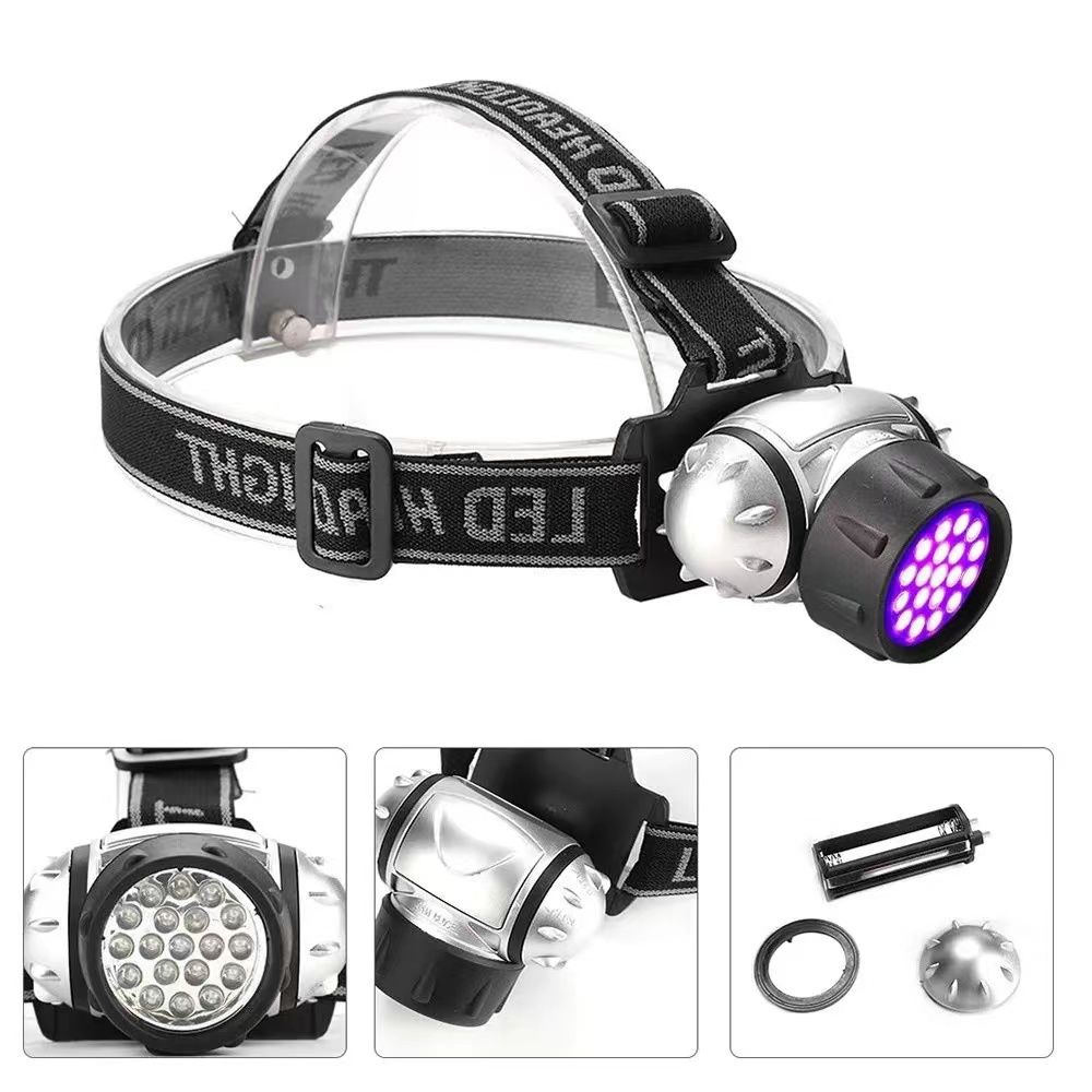 One factory Headlight with multiple LED beads, portable lighting, outdoor hiking, cycling, camping, fishing, mountaineering, household headlights