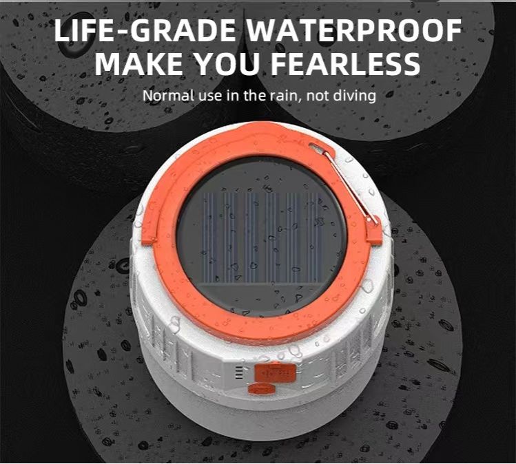 One factory Solar camping light LED mobile outdoor emergency lighting USB charging street stall night market remote control camping light