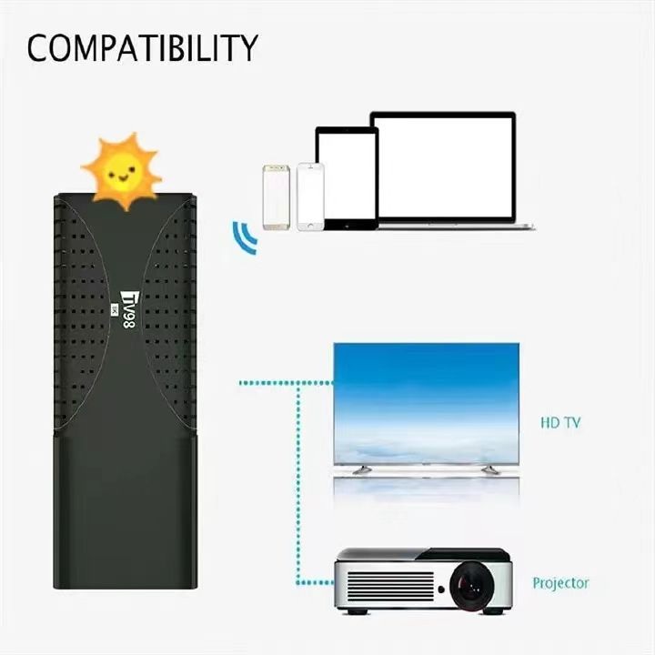 TV98 Q3 set-top box Quanzhi H313A 4K high-definition WIFi Android 13 TV network intelligent box