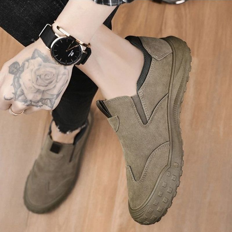 New arrivals Men's canvas shoes sports shoes Boys running shoes light and wear-resistant students fashion sneakers Driving shoes walking shoes gym shoes