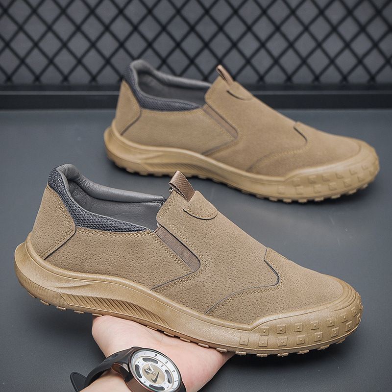 New arrivals Men's canvas shoes sports shoes Boys running shoes light and wear-resistant students fashion sneakers Driving shoes walking shoes gym shoes