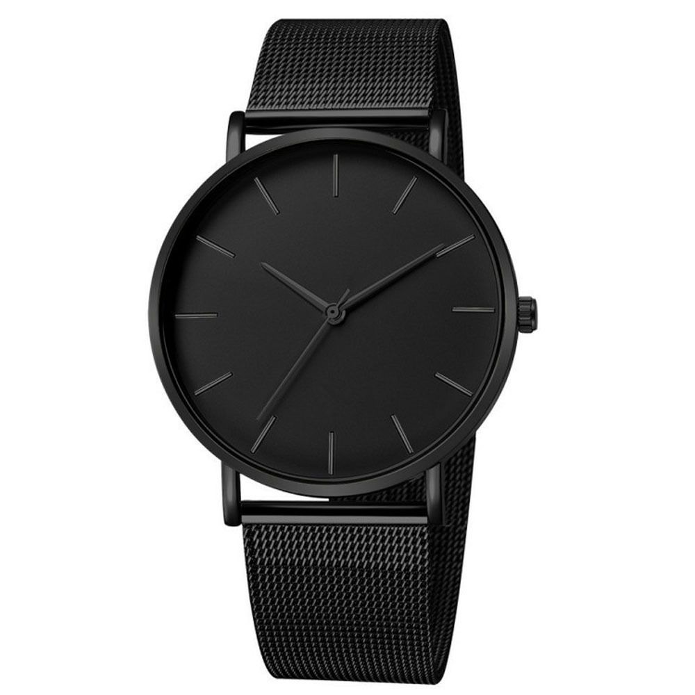 With Box 3 pieces Men's watch sets business Steel band dial quartz boys watch + Crown beaded bracelet men's fashion accessories