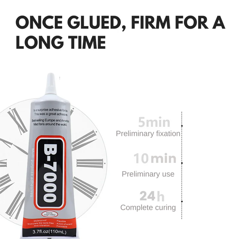 15ML 50ML 110ML B7000 Clear Contact Phone Repair Adhesive Universal Glass Plastic DIY Glue Multipurpose Jewelry Rhinestone Super Glue Cell Phone LCD Touch Screen Glue