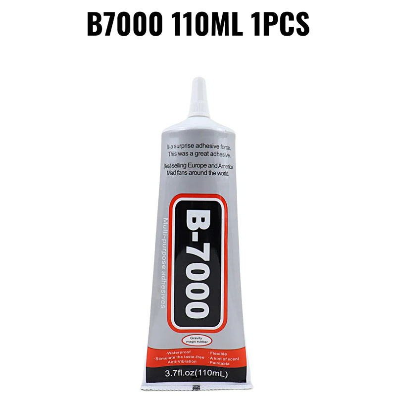 15ML 50ML 110ML B7000 Clear Contact Phone Repair Adhesive Universal Glass Plastic DIY Glue Multipurpose Jewelry Rhinestone Super Glue Cell Phone LCD Touch Screen Glue