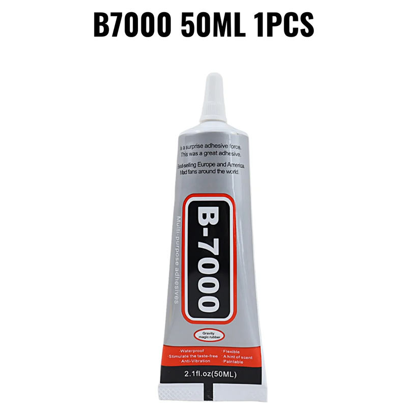 15ML 50ML 110ML B7000 Clear Contact Phone Repair Adhesive Universal Glass Plastic DIY Glue Multipurpose Jewelry Rhinestone Super Glue Cell Phone LCD Touch Screen Glue