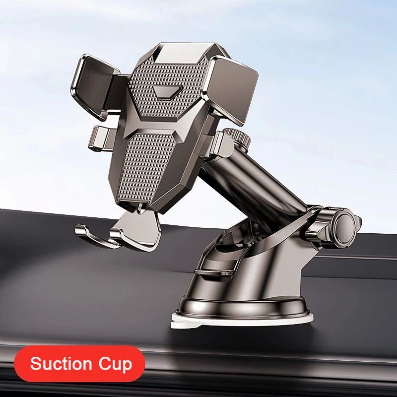 2024 NEW Universal Sucker Car Phone Holder 360° Windshield Car Dashboard Mobile Cell Support Bracket for 4.0-7 Inch Smartphones