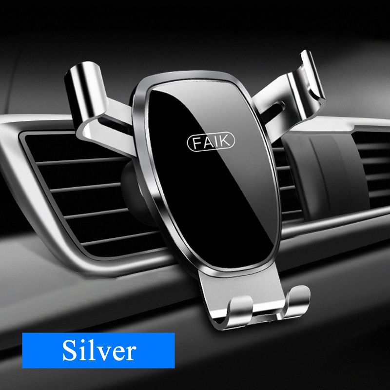 Car accessories Car phone rack outlet gravity sensing car phone bracket Car Mobile Phone triangular gravity mirror bracket