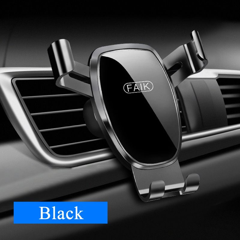 Car accessories Car phone rack outlet gravity sensing car phone bracket Car Mobile Phone triangular gravity mirror bracket