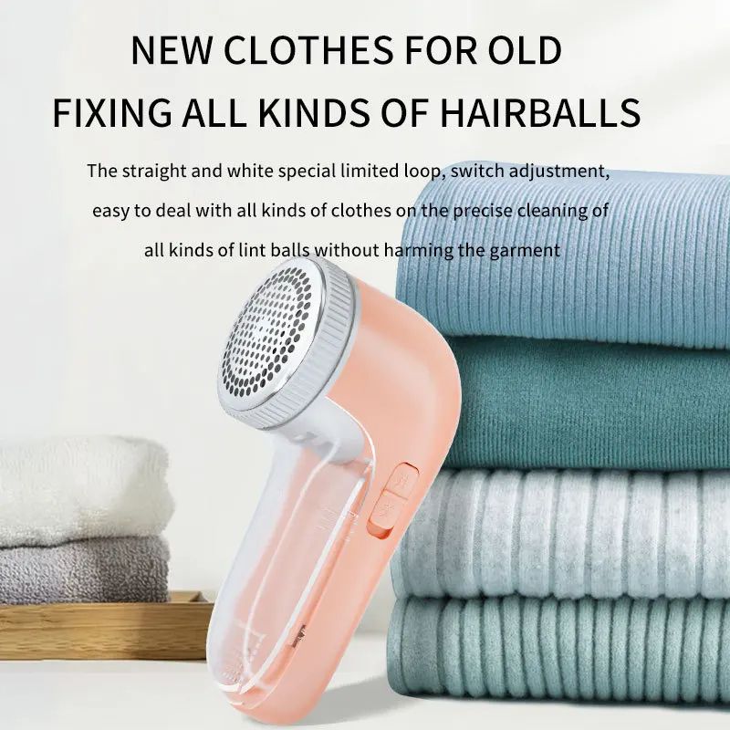 Household Appliances USB Power Lint Remover Clothes Shaver Fabric Shave Fuzz Electric Fluff Portable Brush Blade Professional Fur Ball Trimmer For Sweaters Shirt Dresses Underwear Wool T-shirts