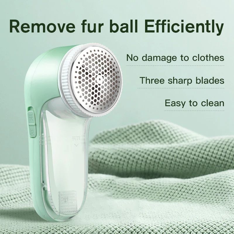 Household Appliances USB Power Lint Remover Clothes Shaver Fabric Shave Fuzz Electric Fluff Portable Brush Blade Professional Fur Ball Trimmer For Sweaters Shirt Dresses Underwear Wool T-shirts