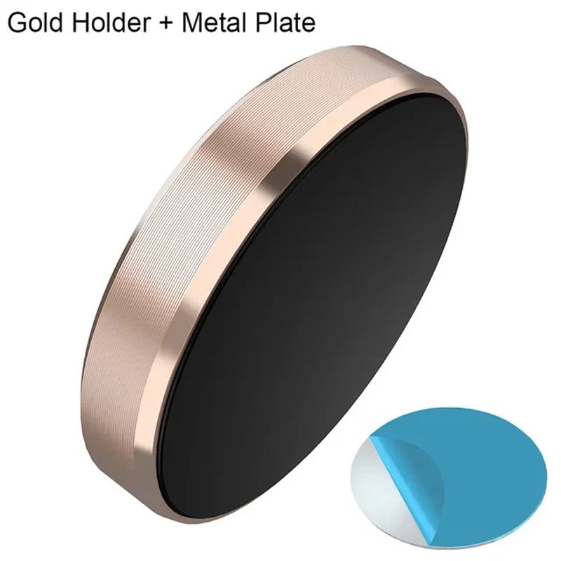 New Arrival Sucker Car Phone Holder Universal Magnetic Mount Bracket Stick On Car Phone Stand for iPhone Xiaomi Huawei Samsung Dashboard Wall Mounted Car Magnet Sticker