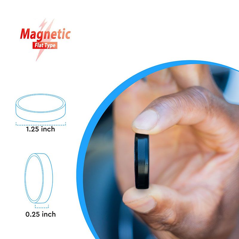 New Arrival Sucker Car Phone Holder Universal Magnetic Mount Bracket Stick On Car Phone Stand for iPhone Xiaomi Huawei Samsung Dashboard Wall Mounted Car Magnet Sticker