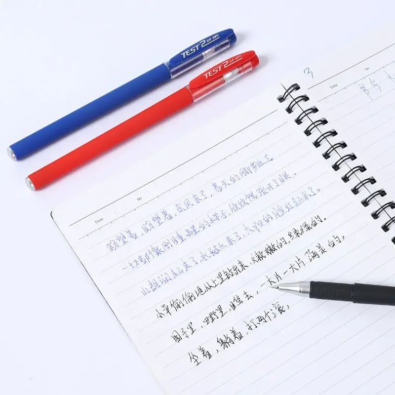 Gel Pen Set School Supplies Black Blue Red Ink Color 0.5mm Ballpoint Pen Kawaii Pen Writing Tool School Office Stationery