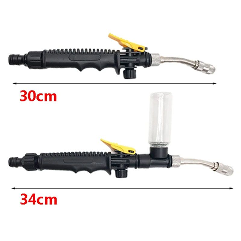 High Pressure Power Water Gun Water Jet Garden Washer Hose Wand Nozzle Spray Watering Spray Sprinkler Atomizing Gun Clean Tools Car Cleaning Tool Kit Auto-Detailing Watering Equipment