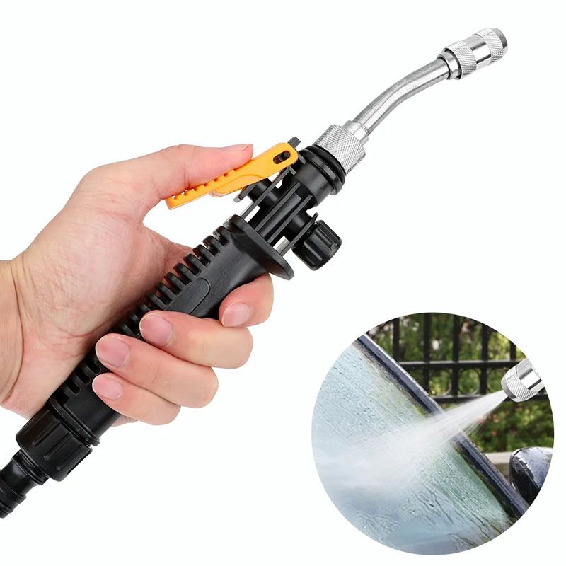 High Pressure Power Water Gun Water Jet Garden Washer Hose Wand Nozzle Spray Watering Spray Sprinkler Atomizing Gun Clean Tools Car Cleaning Tool Kit Auto-Detailing Watering Equipment