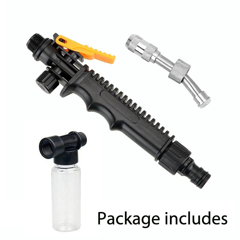 High Pressure Power Water Gun Water Jet Garden Washer Hose Wand Nozzle Spray Watering Spray Sprinkler Atomizing Gun Clean Tools Car Cleaning Tool Kit Auto-Detailing Watering Equipment