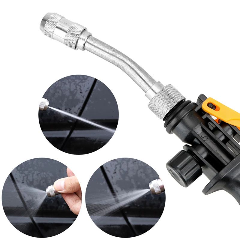 High Pressure Power Water Gun Water Jet Garden Washer Hose Wand Nozzle Spray Watering Spray Sprinkler Atomizing Gun Clean Tools Car Cleaning Tool Kit Auto-Detailing Watering Equipment