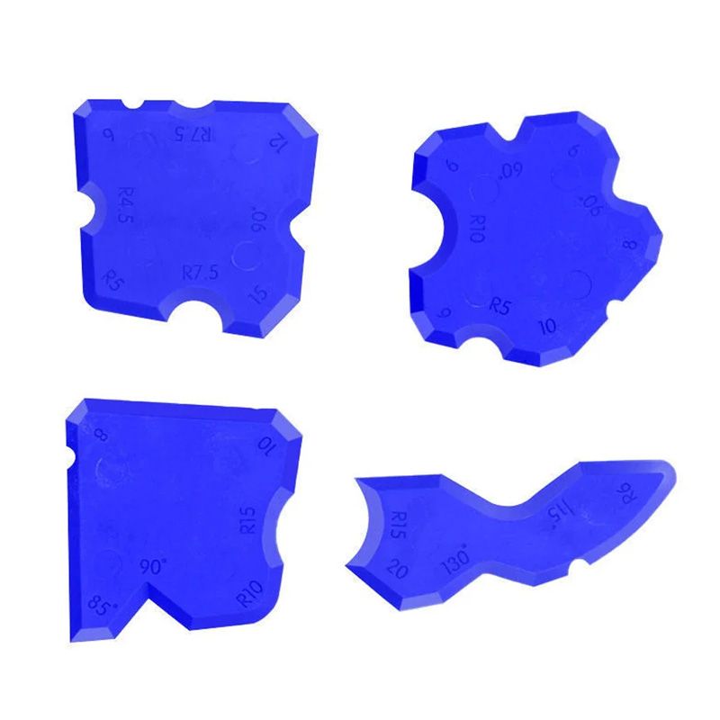 Silicone Caulking Tool Kit Joint Sealant Spreader Spatula Scraper for Tile Window Grout Edge Removal Kitchen Construction Tools