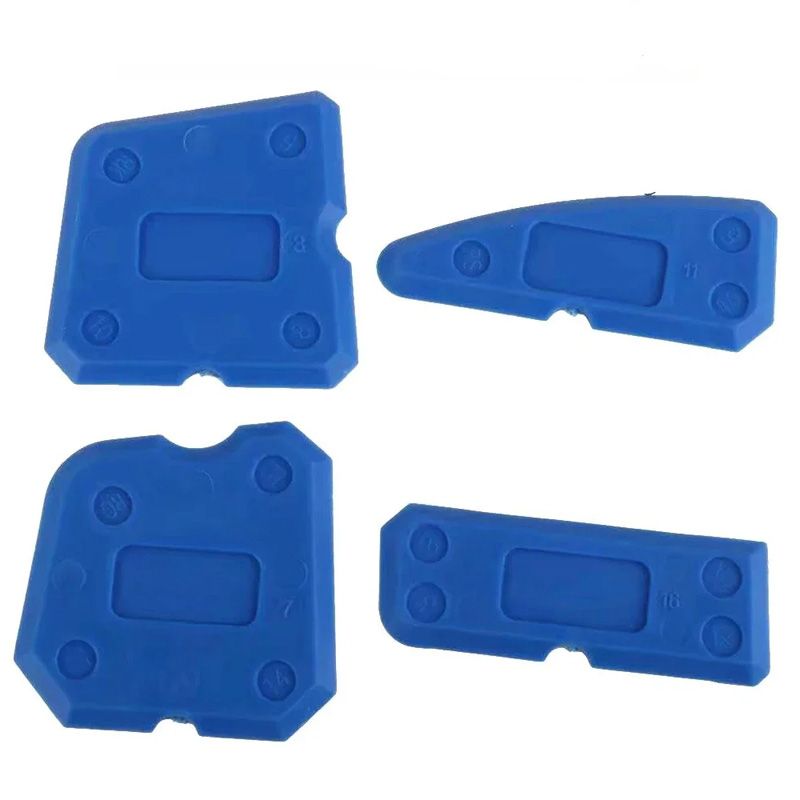 Silicone Caulking Tool Kit Joint Sealant Spreader Spatula Scraper for Tile Window Grout Edge Removal Kitchen Construction Tools