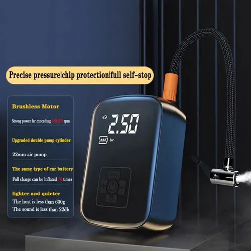 Wireless Car Air Compressor Air Pump Portable Air Pump Electric Tire Inflator Pump for Motorcycle Bicycle Boat AUTO Tyre Balls Inflatable