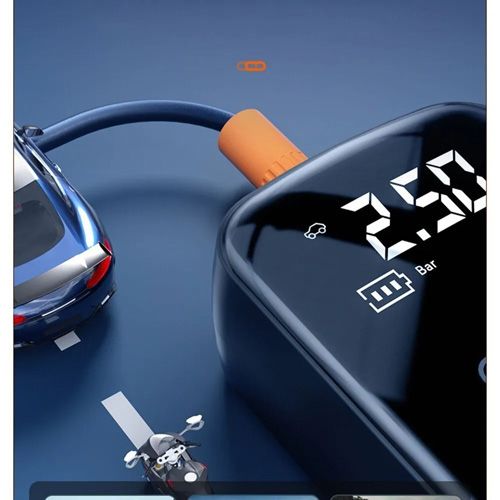 Wireless Car Air Compressor Air Pump Portable Air Pump Electric Tire Inflator Pump for Motorcycle Bicycle Boat AUTO Tyre Balls Inflatable
