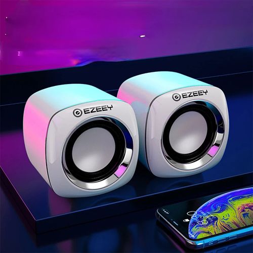 Mini Computer Speaker Universal USB Speaker 3.5mm Pulg Mini Music Stereo Speakers for Multimedia Desktop Computer Notebook