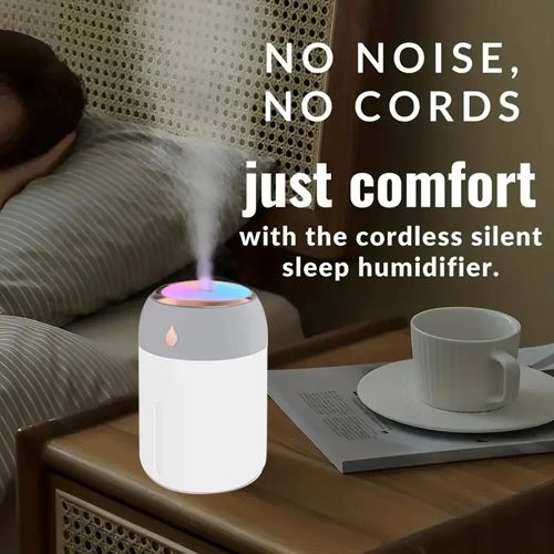 Air Humidifier Portable Mini USB Aroma Diffuser With Cool LED Light Mist For Bedroom Home Car Plants Purifier Humificador 330ml