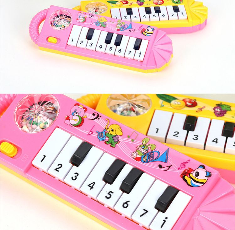 Baby Piano Toy Infant Toddler Developmental Toy Plastic Kids Musical Piano Early Educational Toy Musical Instrument Gift