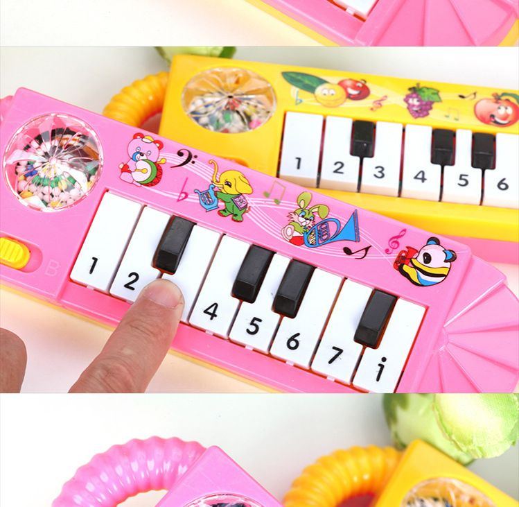 Baby Piano Toy Infant Toddler Developmental Toy Plastic Kids Musical Piano Early Educational Toy Musical Instrument Gift