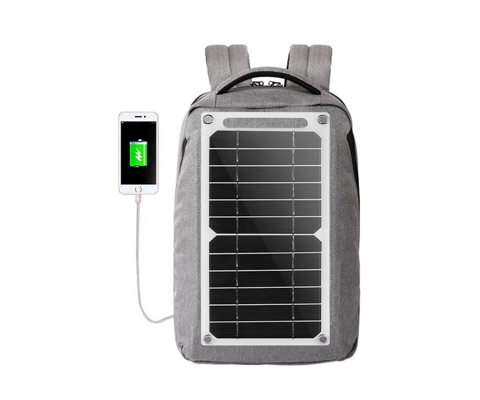 Hot Selling Waterproof 6W 5V Outdoor solar phone charging panel Flexible mini Portable Solar Panel with usb port For Camping Hiking