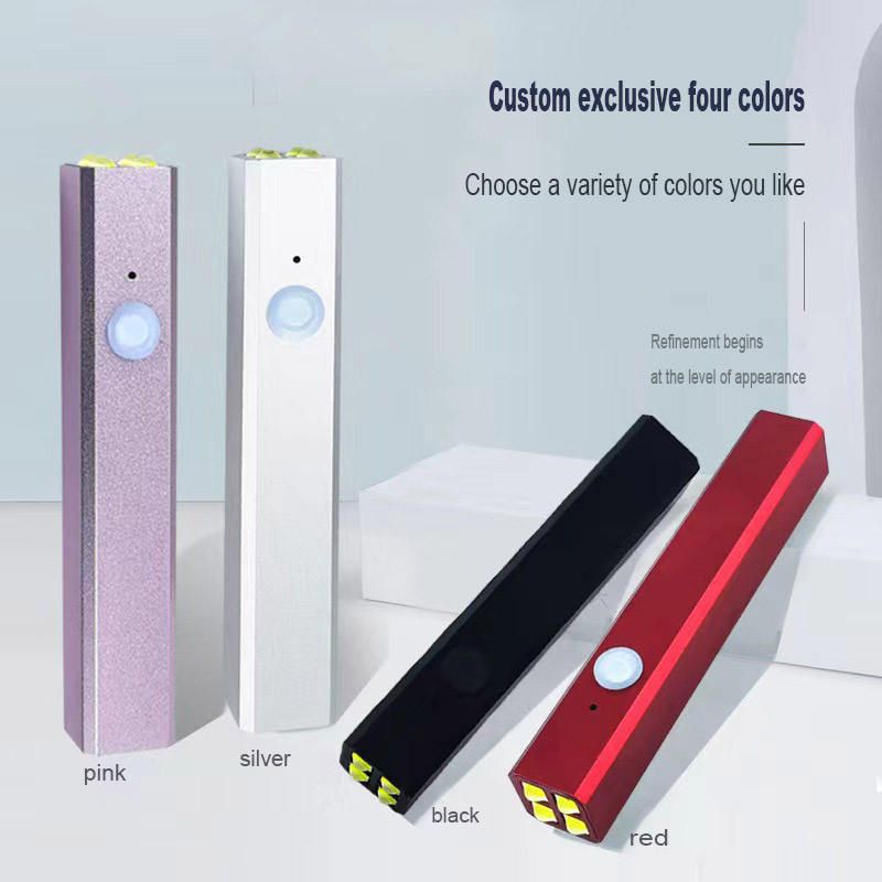 Generic Mini Uv Light Gel Curing LED Nail Lamp Fast Drying Cordless UV Led Light for Gel Polish USB Rechargeable Portable Home Phototherapy Tools