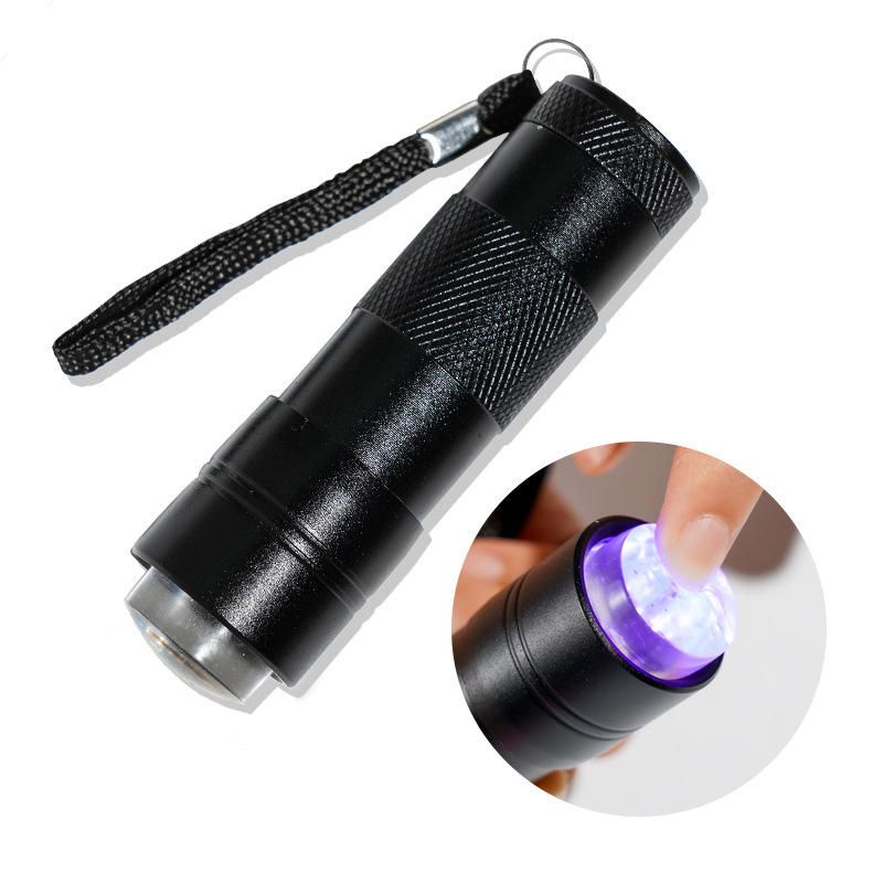 Generic Mini Portable UV lamp New Design Nail Polish Stamper with 12Pcs LED Lights for nails art portable dryer Nails Light