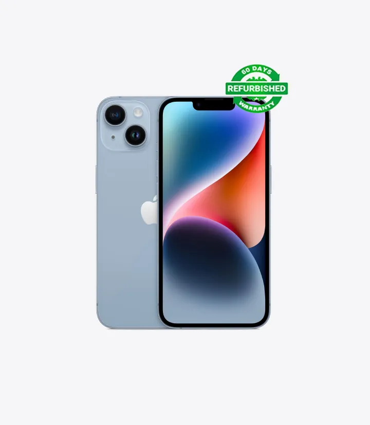 Refurbished Phones iPhone 14 245GB/128GB iPhone 14 Plus Dual SIM 5G Network 6GB RAM Original OLED Screen Support Face ID unlock Smart Phones