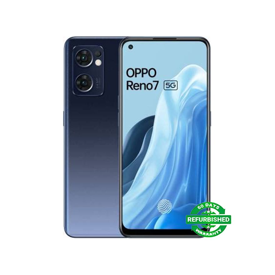 Original Refurbished OPPO Reno7 5G Smartphones 8/12GB RAM+256GB ROM  AMOLED Screen Dual SIM with Fingerprint Reno 7