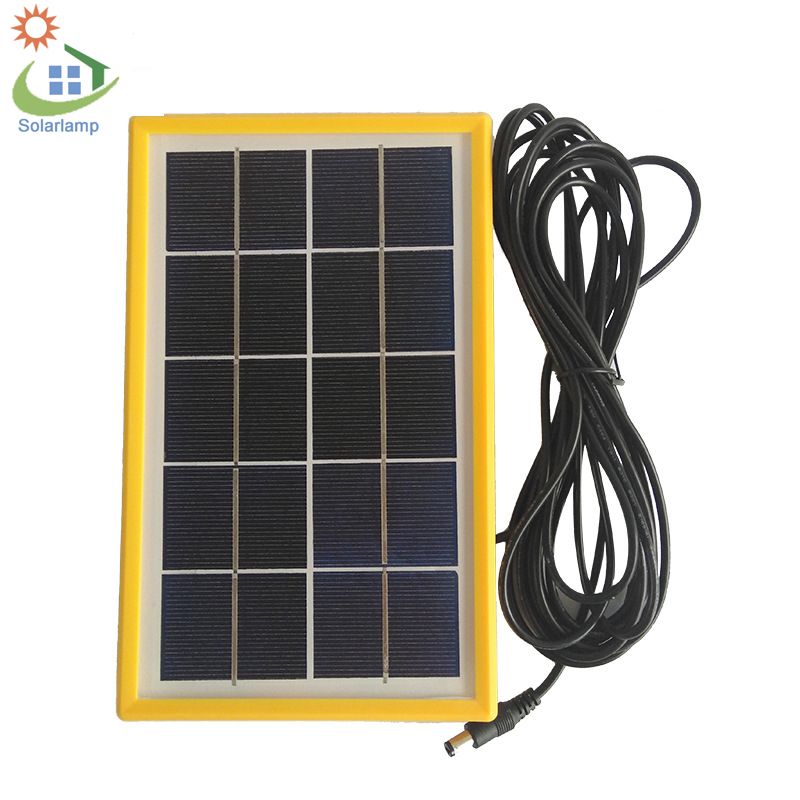 Solar Power Panel Generator Home System Kit With 2 LED Bulbs