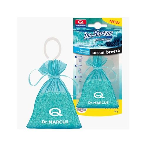 Dr Marcus Ocean Breeze - Car Air Freshener Fresh Bag - Upto 45 Days