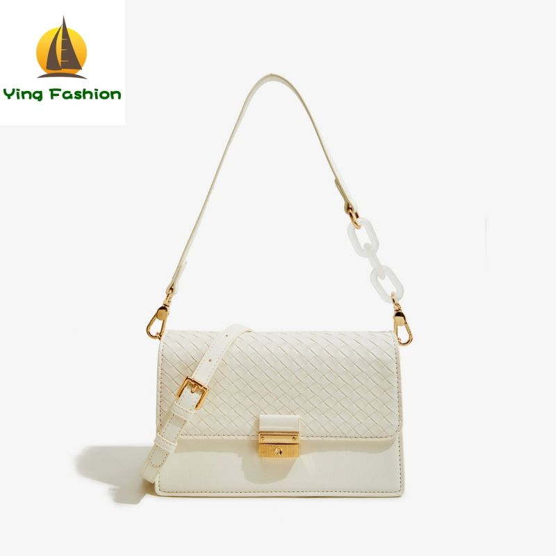 Ying Fashion 1PC Hot Sale New Design High Quality PU Leather Top-handle Bag Shoulder Bag for Women Lady