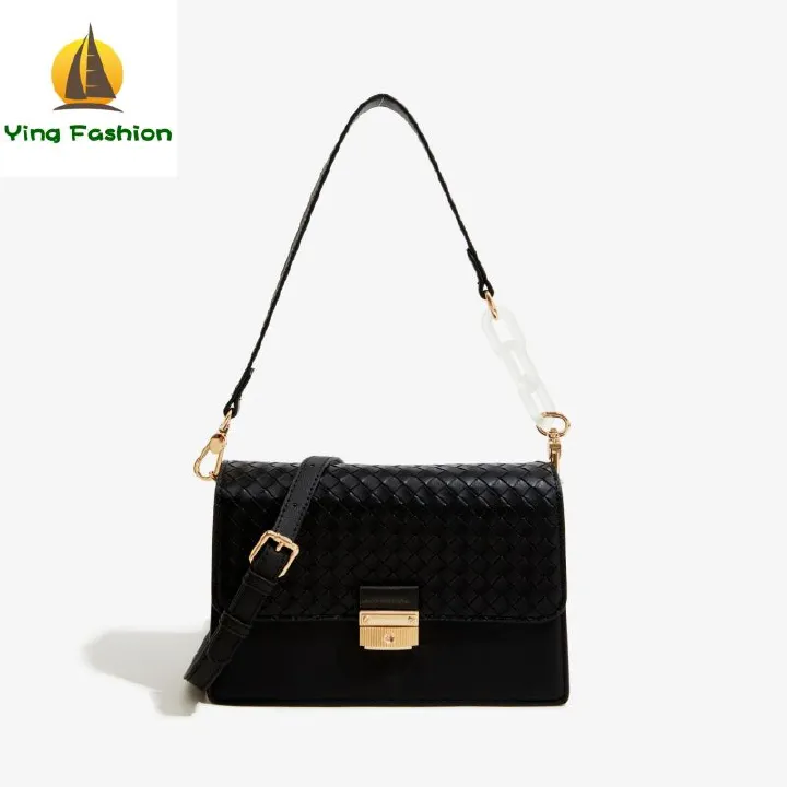 Ying Fashion 1PC Hot Sale New Design High Quality PU Leather Top-handle Bag Shoulder Bag for Women Lady