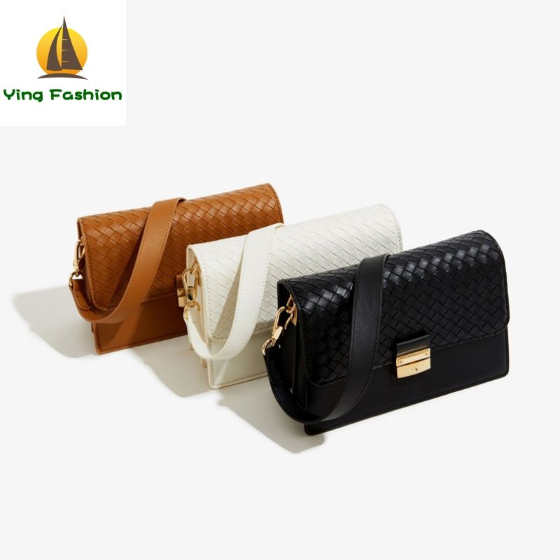 Ying Fashion 1PC Hot Sale New Design High Quality PU Leather Top-handle Bag Shoulder Bag for Women Lady
