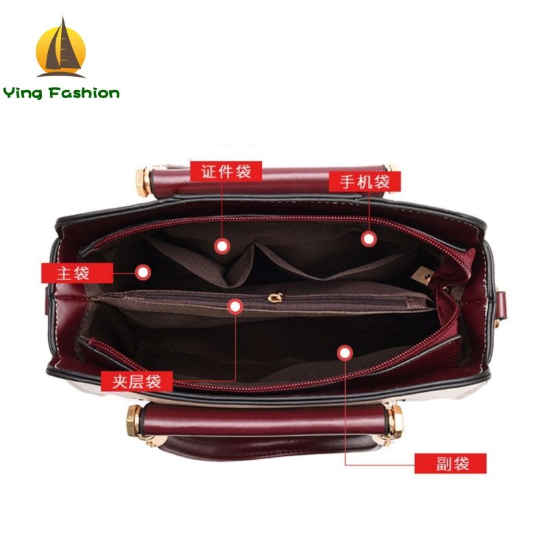 Ying Fashion Large Totes Leather Women Handbag Party Ladies Messenger Shoulder Bag HB8994