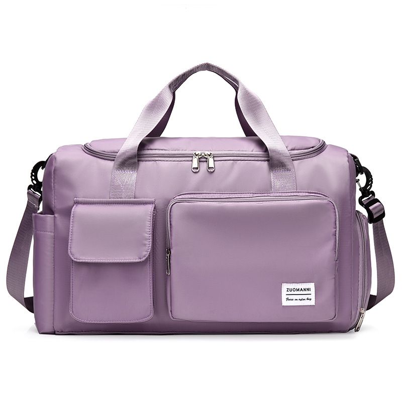 Unisex Nylon Waterproof Large Capacity Travel Tote Duffle Bag Messenger Bag Component Fashion Crossbody Bag Gym Bag