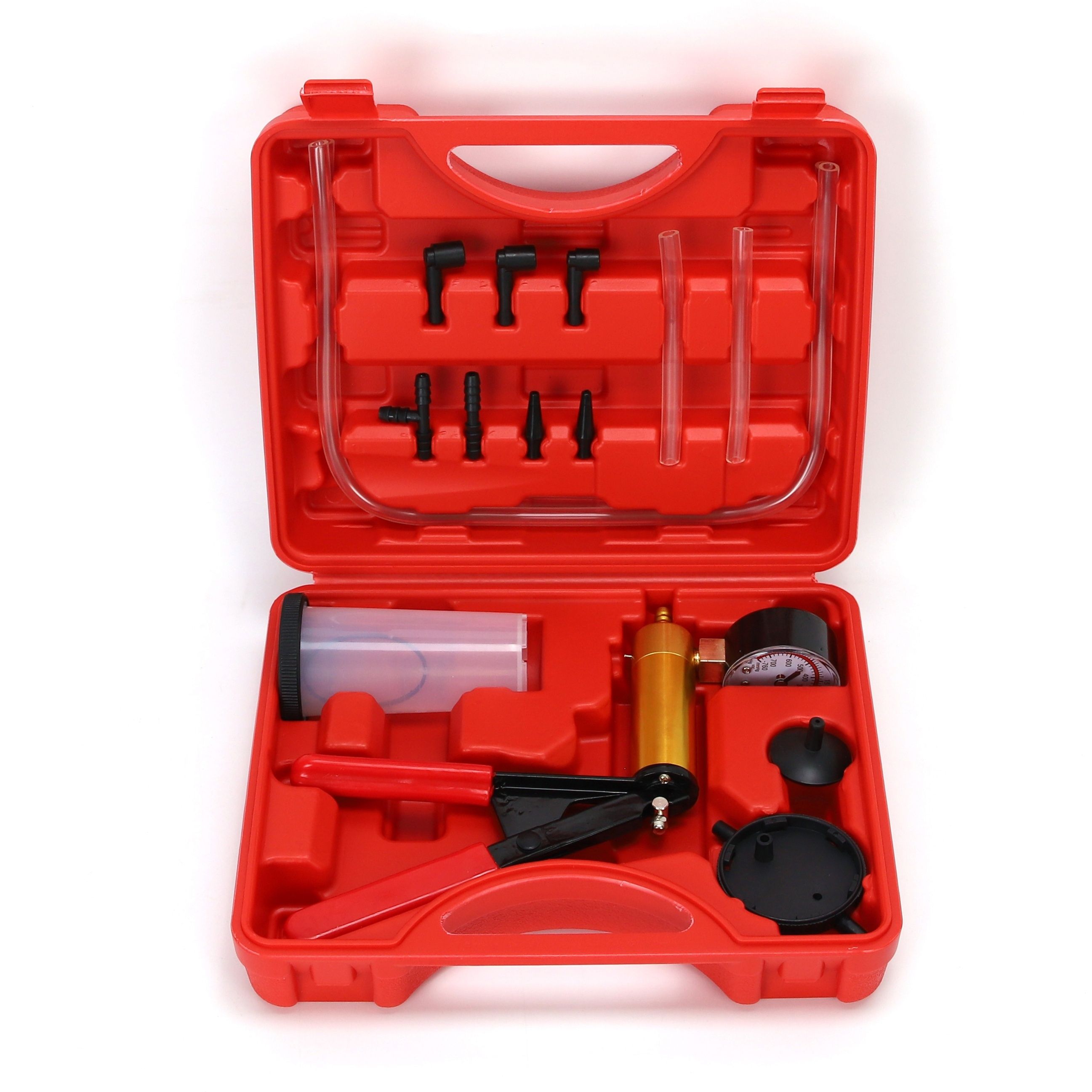 Manual Vacuum Pump Car Brake Oil Car Repair Replacement Tool Set Small Air Pump Manual Suction Gun