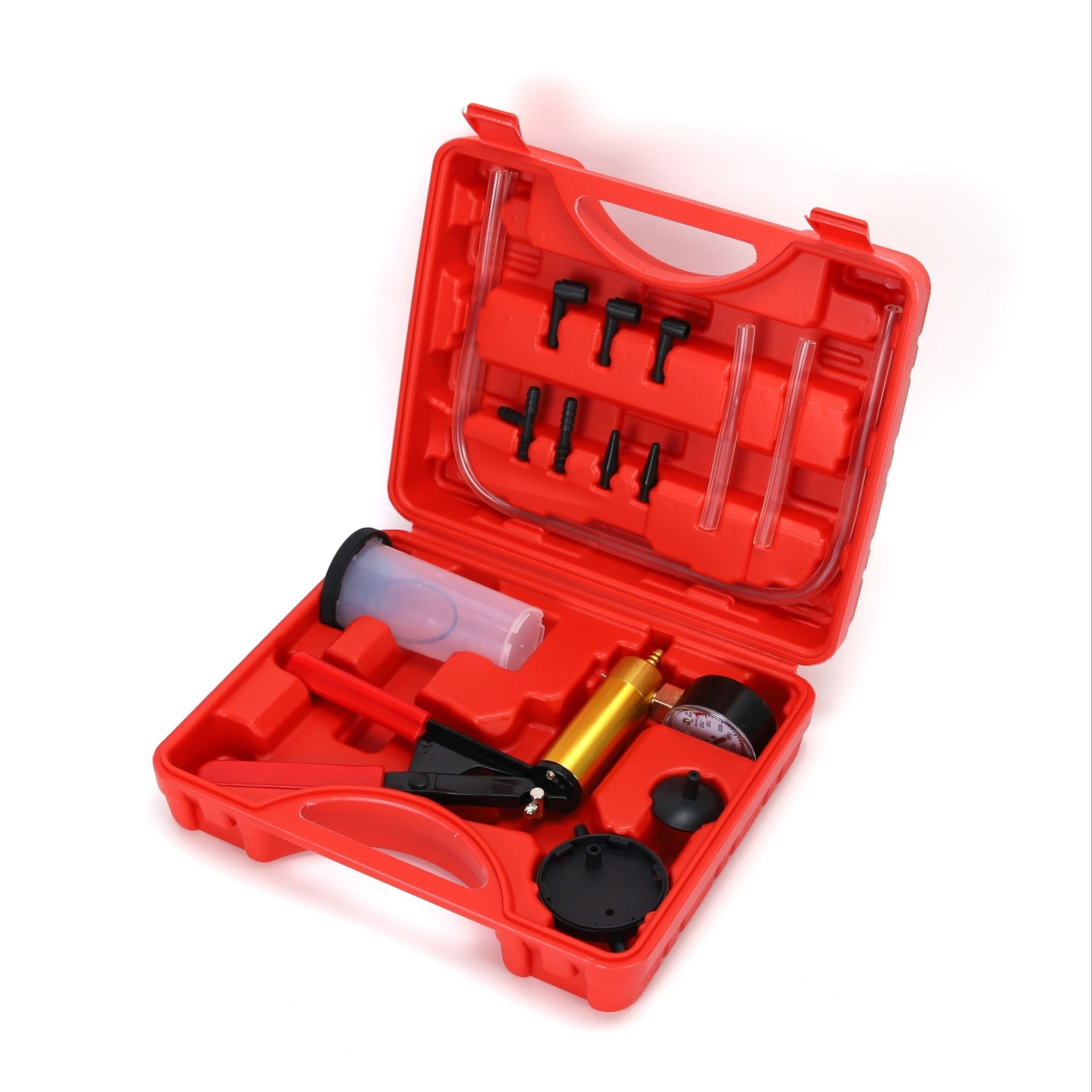 Manual Vacuum Pump Car Brake Oil Car Repair Replacement Tool Set Small Air Pump Manual Suction Gun