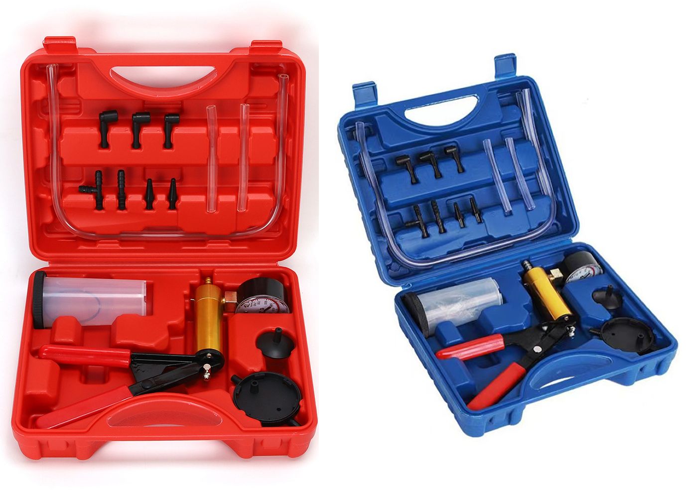 Manual Vacuum Pump Car Brake Oil Car Repair Replacement Tool Set Small Air Pump Manual Suction Gun
