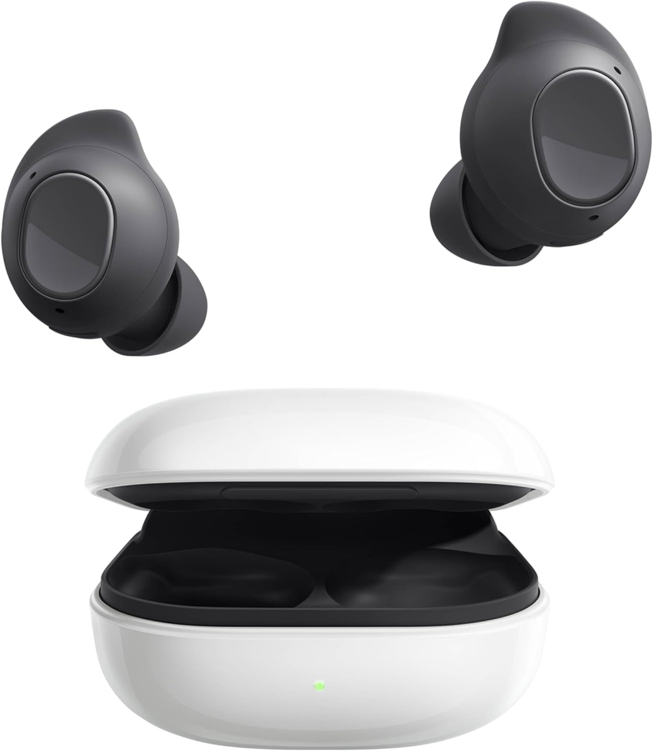 Samsung Galaxy Buds FE True Wireless Bluetooth Earbuds, Comfort and Secure in Ear Fit, Wing-Tip Design, Auto Switch Audio, Touch Control, Built-in Voice Assistant, US Version, Graphite