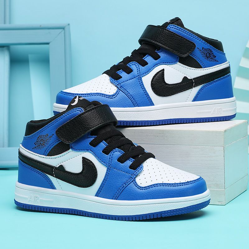Boy Shoes Casual Girl Kids Sneakers High Top Basketball Shoes Children Sport Shoes Skateboard Shoes Children's Board Shoes New Girls' Sports Shoes
