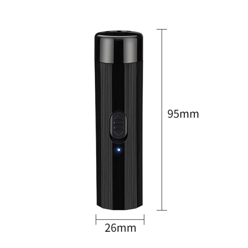 Mini USB Electric Shaver Razor Portable Rotary Cutter Head Beard Stubble Trimmer Travel Use