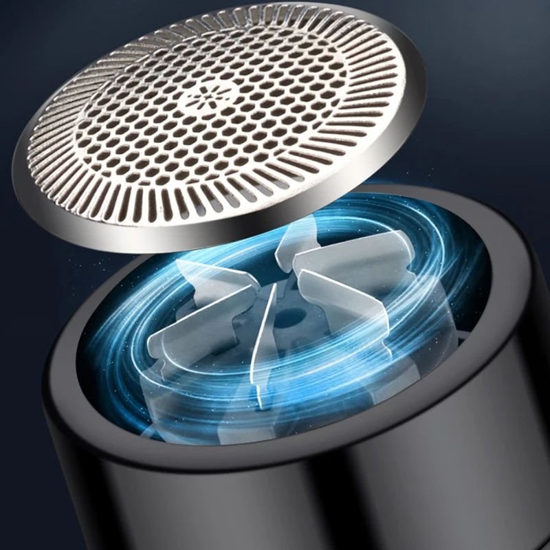 Mini USB Electric Shaver Razor Portable Rotary Cutter Head Beard Stubble Trimmer Travel Use